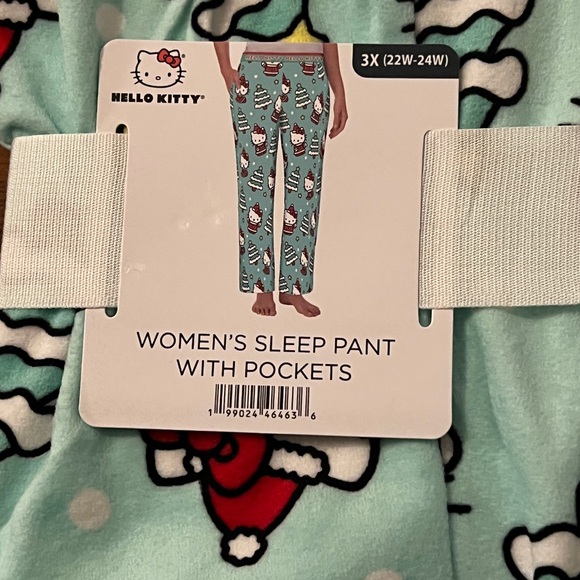 Hello Kitty Sleep Pants Size 2X (18W-20W) New - Picture 2 of 4